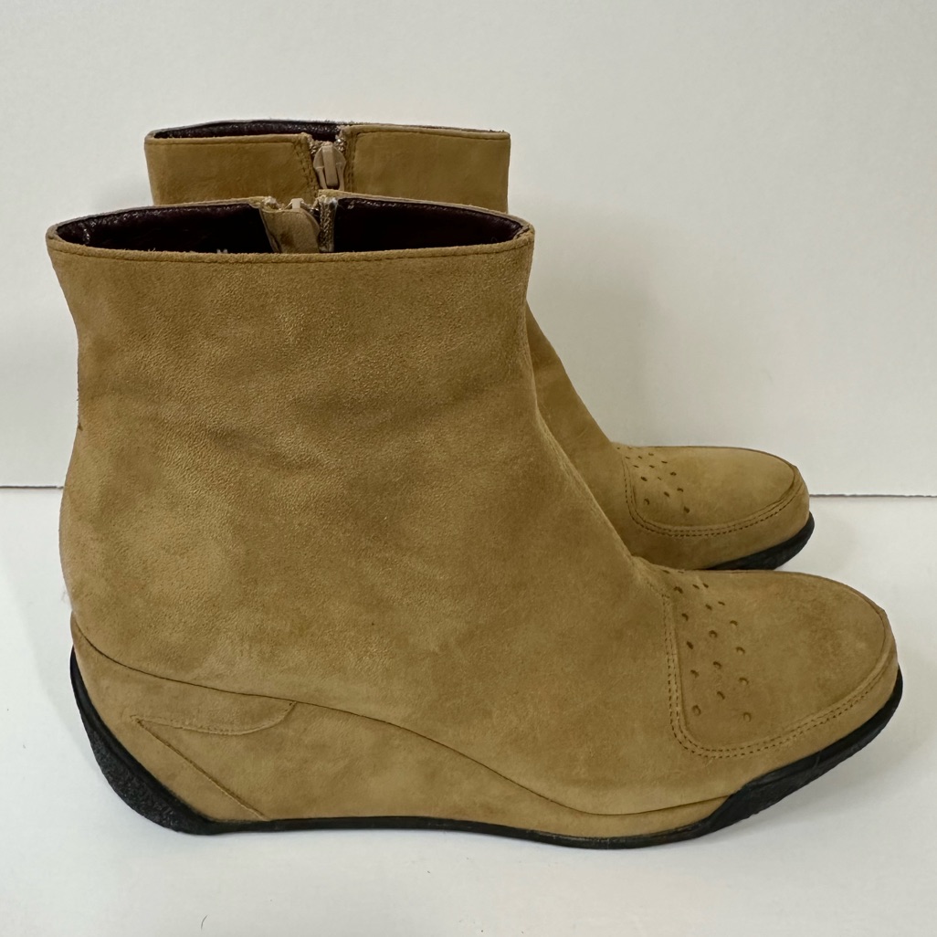 Via Spiga Tan Ankle Boots Sz 10